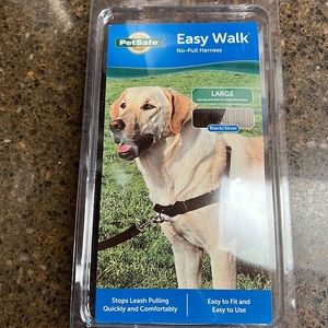 Easy walk no pull harness. Size large